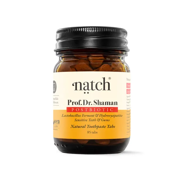 Natch Prof. Dr. Shaman postbiotic toothpaste tabs
